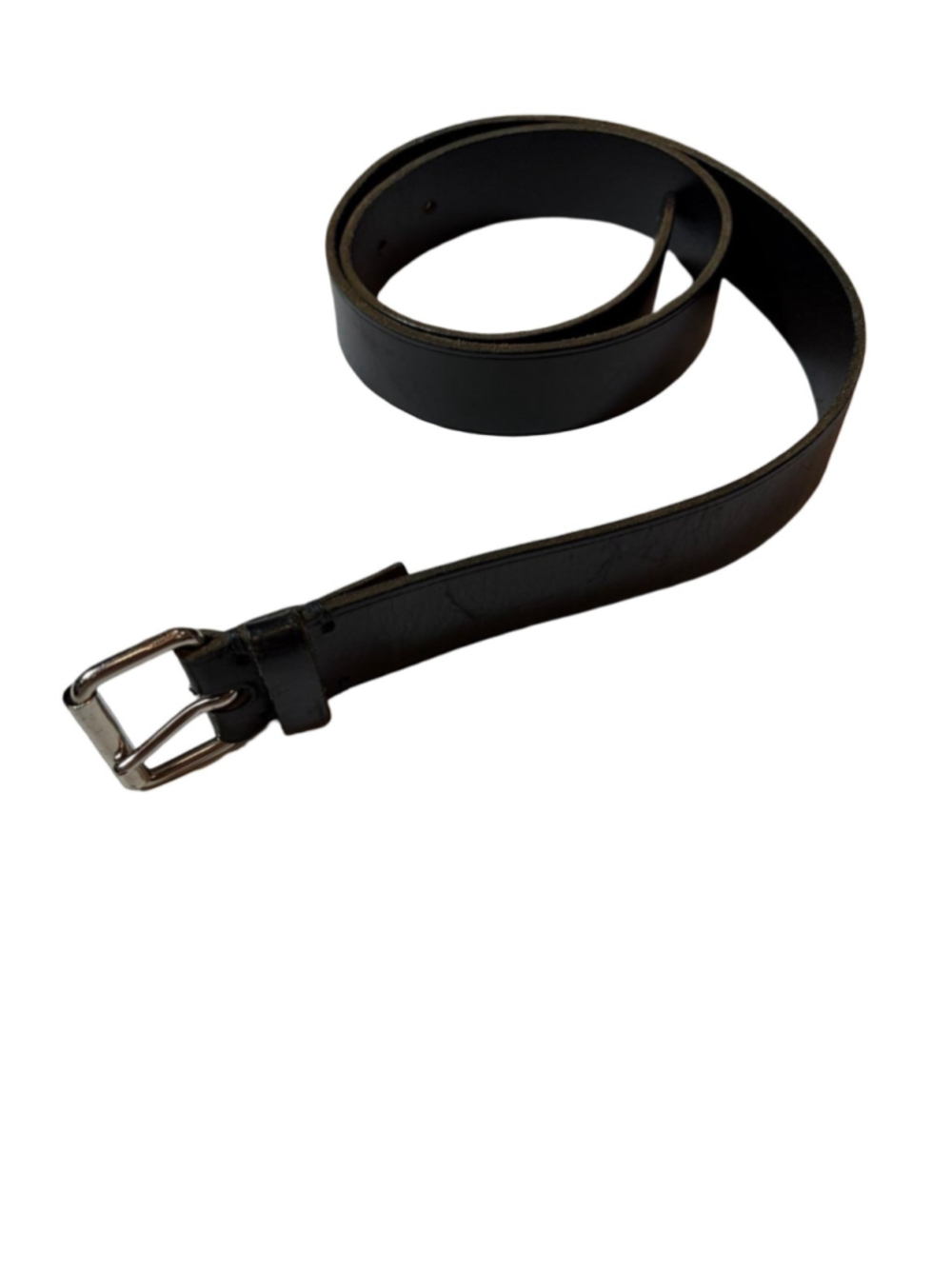 Sofie D’Hoore Black Leather Belt Size 95 Designer Minimalist Belgium